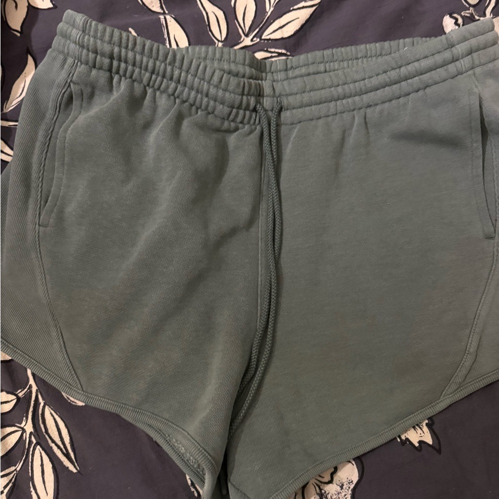 PINK Green Casual Shorts NWT